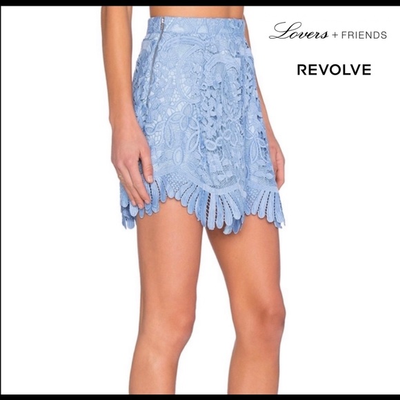 Lovers + Friends Dresses & Skirts - NWT Lovers + Friends | Mai Tai Lace Skirt